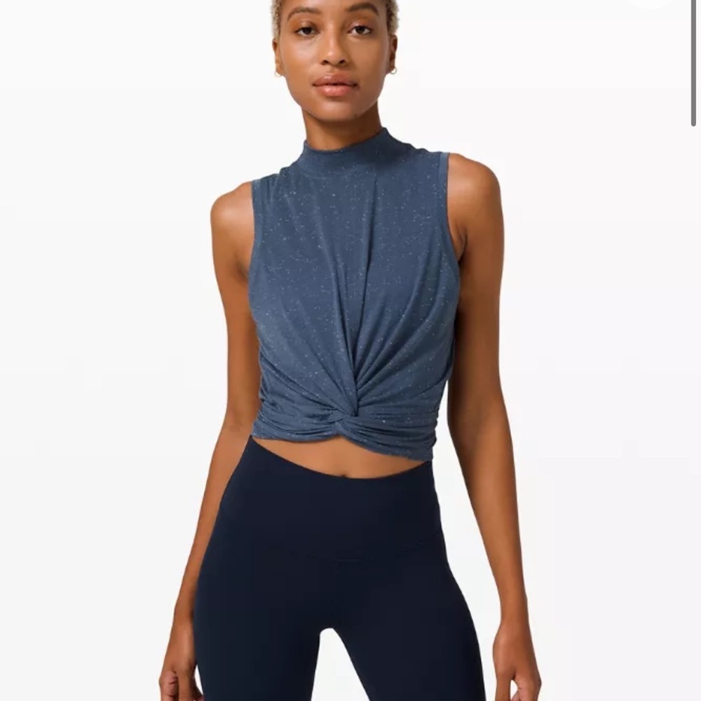 17. Lululemon Women's Time to Restore Mock Neck Tank